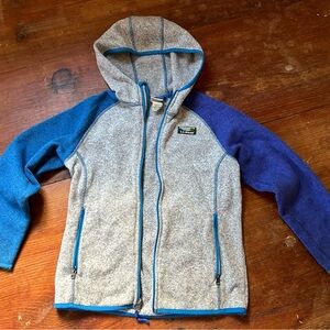LLBean zip up fleece
